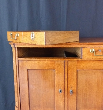 Antique 19th Century Dutch Oak Cabinet
