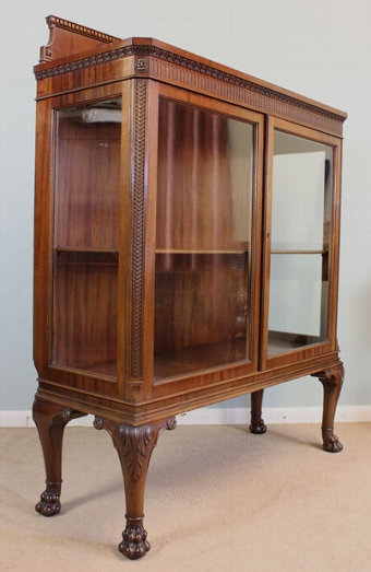 Antique Antique Mahogany Display Cabinet,