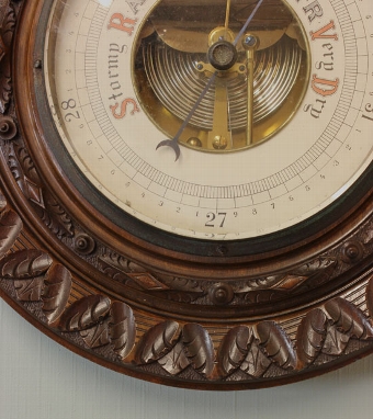 Antique Antique Aneroid Edwardian Barometer
