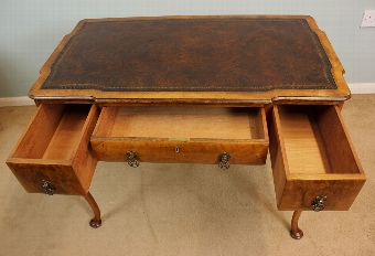 Antique Antique Walnut Writing Table,