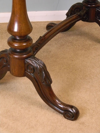 Antique Antique Victorian Rosewood Centre Table
