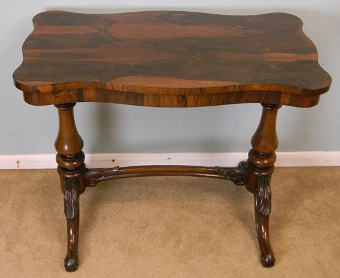 Antique Antique Victorian Rosewood Centre Table