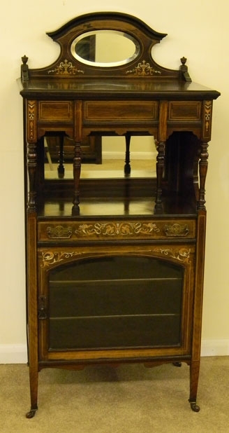 Antique Roswood Music Cabinet