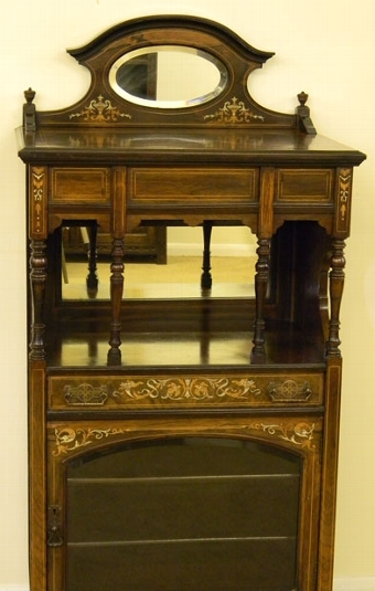 Antique Antique Roswood Music Cabinet