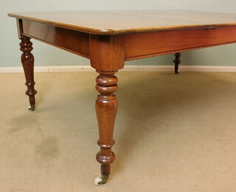 Antique Antique Victorian Mahogany Extending Dining Table,