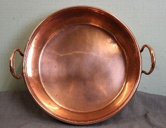 Antique Antique Victorian Copper Kitchen Pan