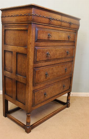 Antique Antique Quality Oak Chest of Drawers