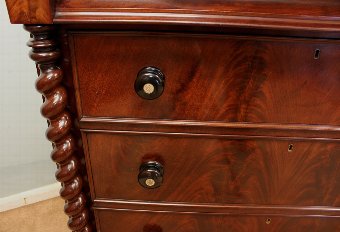 Antique Antique Victorian Mahogany Chest of Drawers