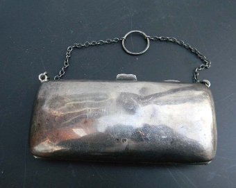 Silver lady's purse