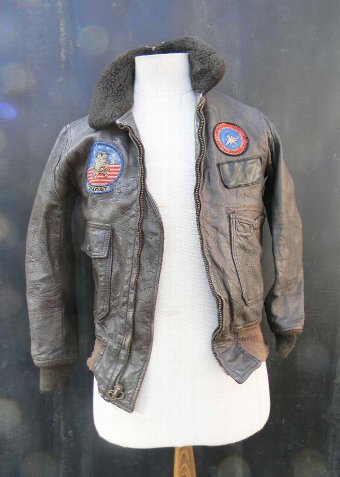 Vietnam American pilots leather jacket