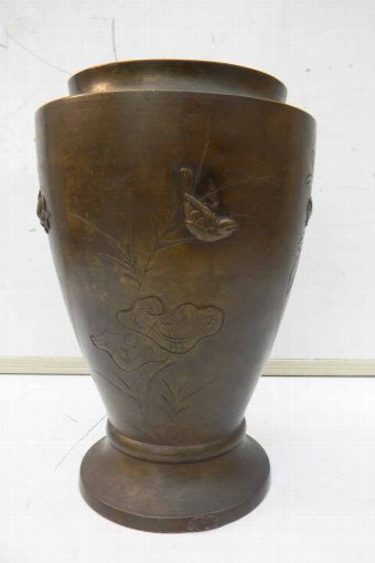 Antique Bronze Vase Oriental early 19th century 