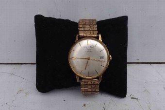 Antique mans wristwatch mechanical Swiss Watch Company vintage quality watch. 