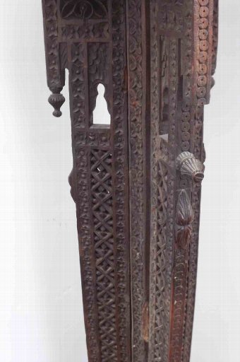 Antique Empire carved jardinere stand 