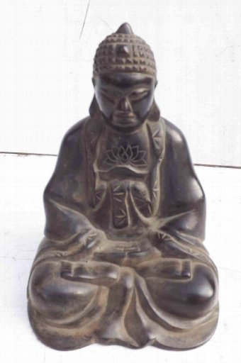 Buddah in Bronze statue, early 19th century.