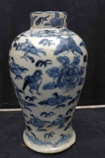 Antique Chinese vase 18th century. 