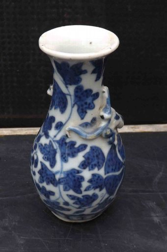 Antique Chinese small vase 18th century. 