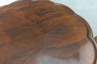 Antique Victorian rosewood table of quality