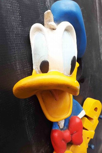 Antique Donald Duck coat hanger rare item, @@ free worldwide post 