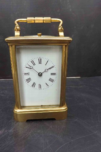 Repeater carriage clock. Free worldwide post.
