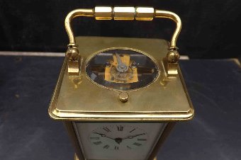 Antique Repeater carriage clock. Free worldwide post. 