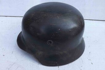 Antique German 2ww Helmet complete with liner and chin strap 