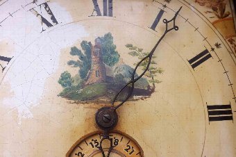 Antique Coventry longcase grandfather clock 