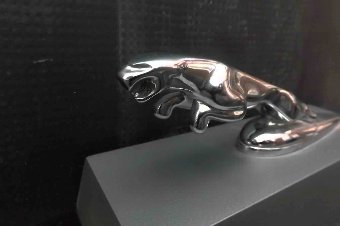 Antique jaguar mascot Paper weight desk top item of quality