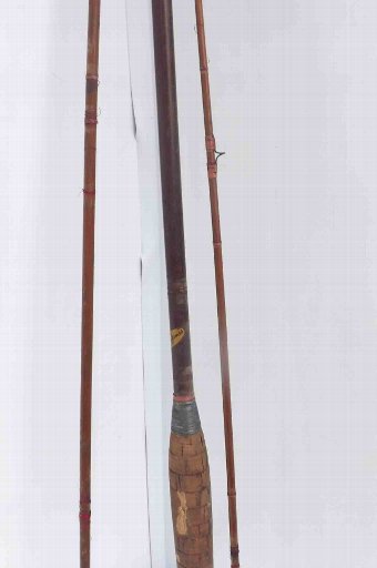 Antique Martin James 9ft greenhart salmon fly rod. 