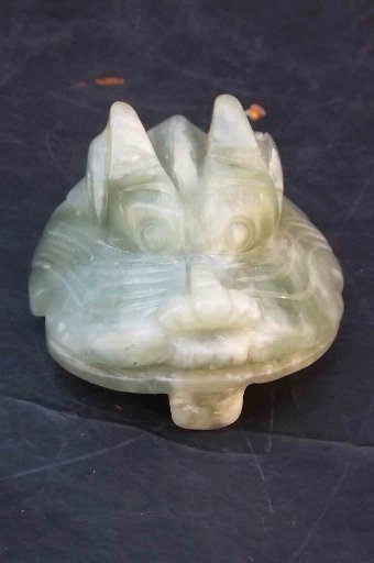 jade pendant river washed ancient item