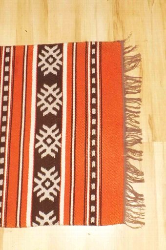 Antique North America Native Indian carpet 