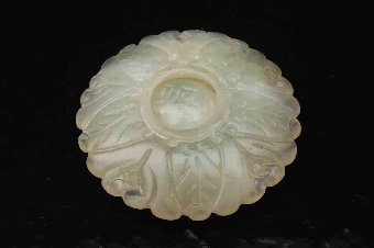Antique Rare river washed jade Chinese pendant circa 18550's 