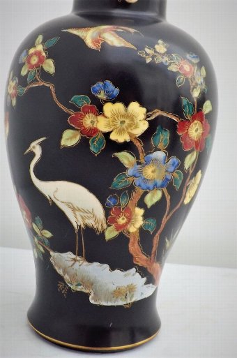 Antique Rare Carlton Ware Cloisonne Vase 