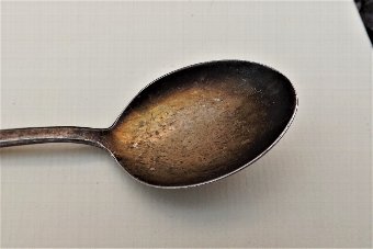 Antique Silver tea caddy spoon 