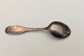 Antique Silver tea caddy spoon 