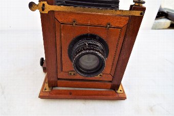 Antique Ross of London Antique 19th century wooden Camera 
