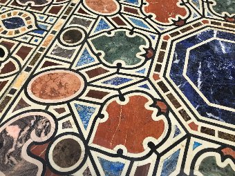 Antique Pietra Dura precious stone’s table top