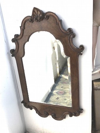 Georgian Walnut Mirror