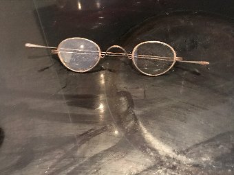 Victorian glasses with original case