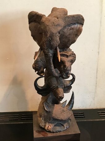 African root carving