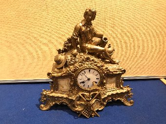 Victorian French mantle clock