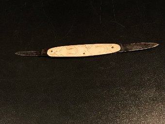 Antique Pocket knife 1902 coronation Edward V11