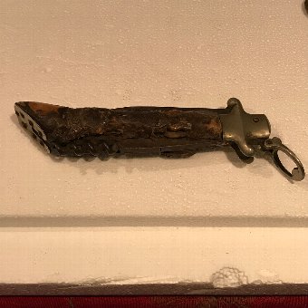 Antique Georgian lock knife