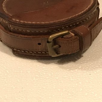 Antique 1ww British Officers pocket  theodolite  in leather case 