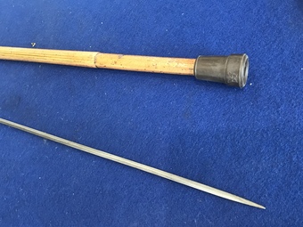 Antique Quality Gentleman’s walking stick sword stick 
