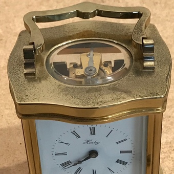 Antique English carriage clock 