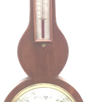 Antique Georgian barometer