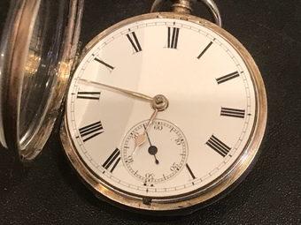 Antique Coventry pocket watch by Robert Wright
