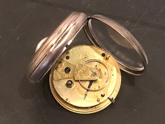 Antique Coventry pocket watch by Robert Wright