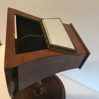 Antique Stereoscopic viewer on stand