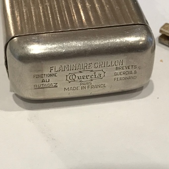 Antique Gas lighter French Rare